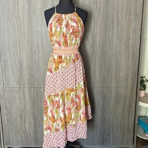 Cato Asymmetrical Maxi dress